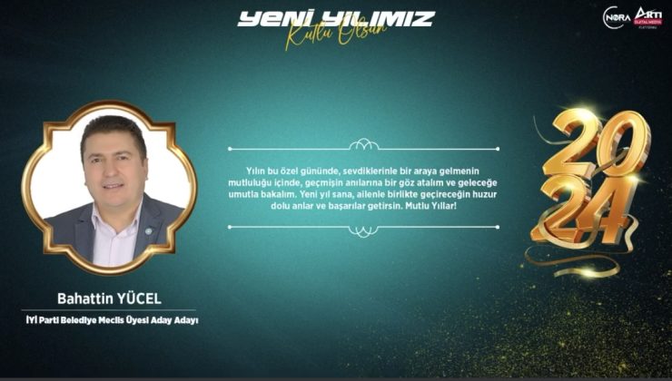 Yücel’den Yılbaşı Mesajı