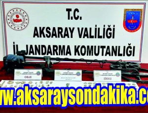 Jandarma’dan Tarihi Eser Operasyonu