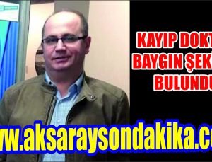 Kayıp Doktor Arabası İle Bulundu