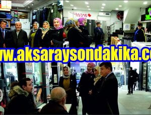 Memleket Partisi Esnafları Ziyaret Etti