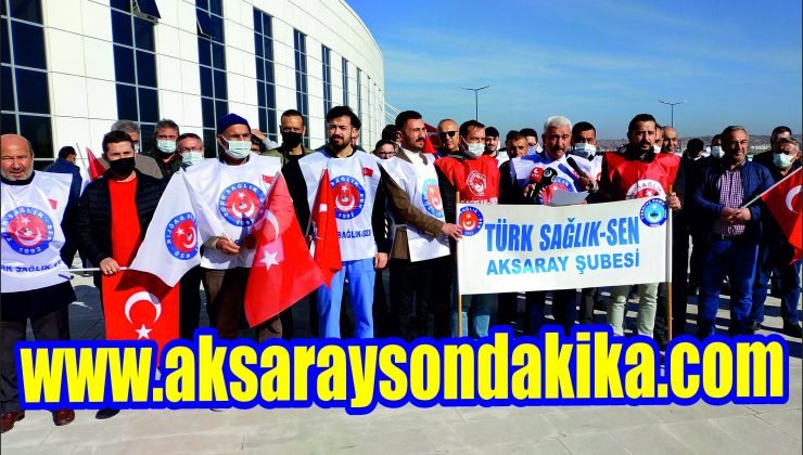 Sağlıkçılar 1 Gün İ;ş Bıraktı