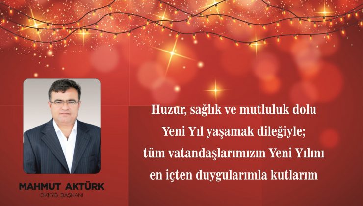 Aktürkten Yılbaşı Mesajı