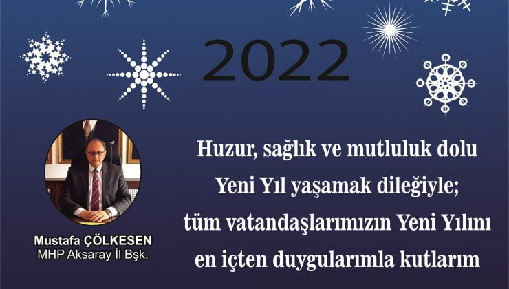 MHP’den Yılbaşı Mesajı