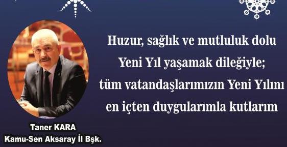 Kara’dan Yılbaşı Mesajı