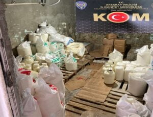 Kaçak Peynir Üretimi Yapan İmalathaneye Şok Baskın