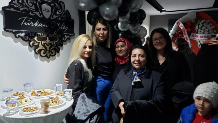 Türkan Öztaş Güzellik Salonu Hizmete Açıldı