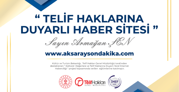 Haber Servisimize Teşekkür