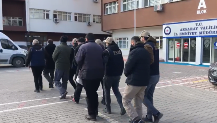 Aksaray’da DEAŞ Operasyonu 10 Gözaltı
