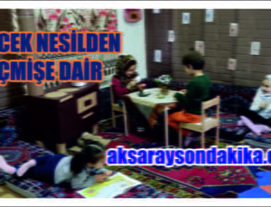 Minik Öğrencilerden Yaşlılara Saygı