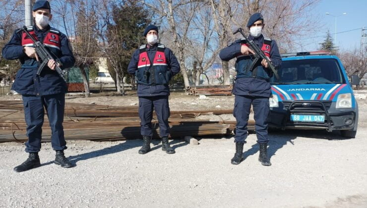 Jandarmadan Hırsızlara Suç Üstü Operasyon