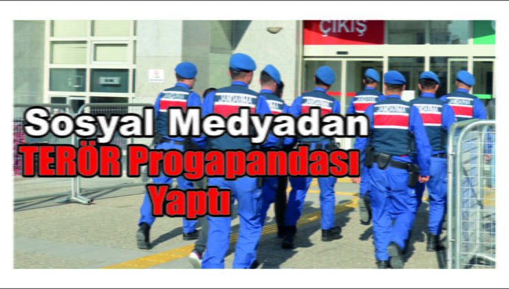 Sosyal Medyadan Terör Propangadası Yapana Jandarma Yumruğu