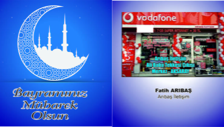 Arıbaş İletişimden Bayram Mesajı