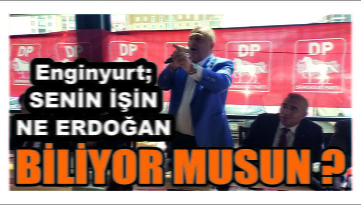 Enginyurt; Senin İşin Ne Biliyor musun Erdoğan