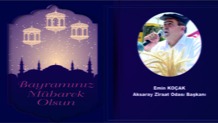 Emin Koçak’tan Bayram Mesajı