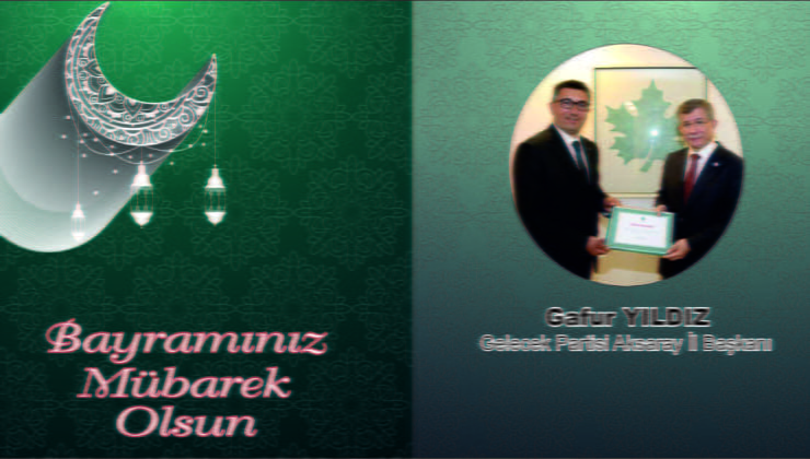 Gafur Yıldız’dan Bayram Mesajı