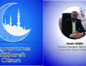 Eser’den Bayram Mesajı