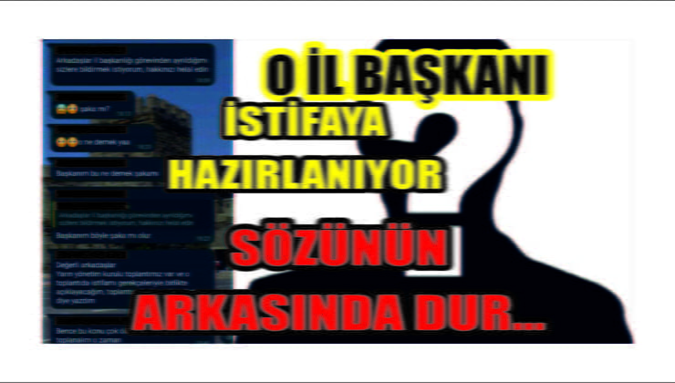 Aksaray’da O İl Başkanı İstifaya Hazırlanıyor