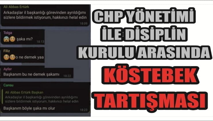 CHP’de Köstebek Tartışması