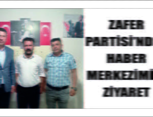 Zafer Partisi’nden Haber Servisimize Ziyaret