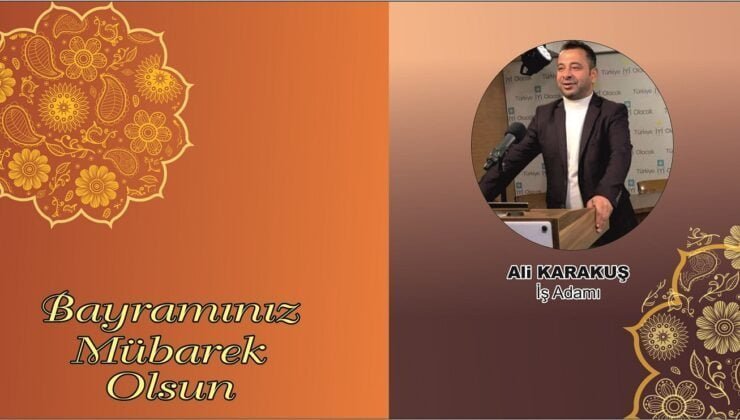 Ali Karakuş’tan Kurban Bayramı Mesajı