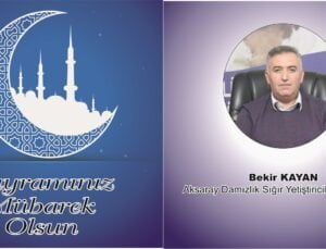 Bekir Kayan’dan Kurban Bayramı Mesajı