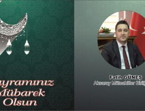Fatih Güneş’ten Kurban Bayramı Mesajı
