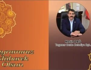 Metin Dağ’dan Kurban Bayramı Mesajı