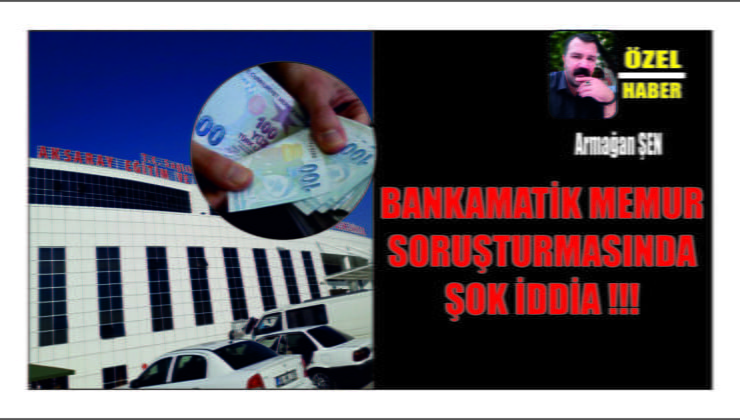 Bankamatik Memurunun Ardından Şok İddia