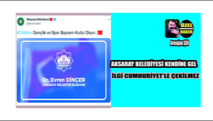 Aksaray Belediyesi Kendine Gel