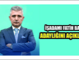 Batı ATSO Başkan Adaylığını Resmen Açıkladı