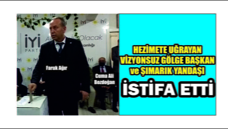 Hezimete Uğrayan Vizyonsuz Başkan İstifa Etti