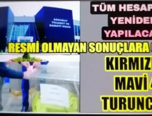 Tüm Hesaplar Yeniden Yapılacak