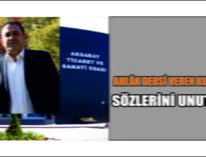 Açıklamasında Şereften Bahseden Kulak Yaptığı Konuşmayı Unuttu