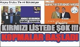ATSO Seçimleri Öncesi Kırmızı Listede Şok