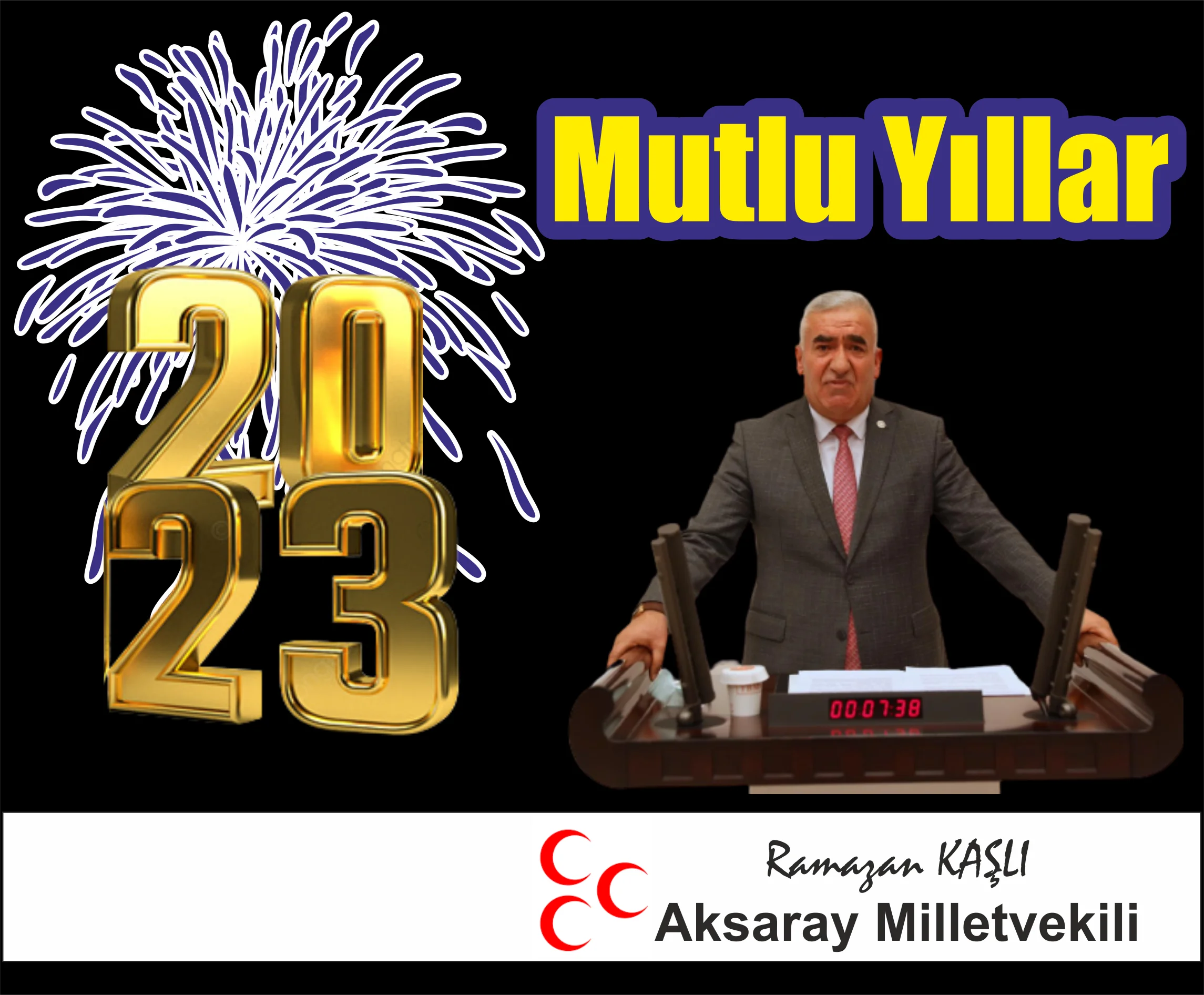 Kaşlı’dan 2023 Yeni Yıl Mesajı