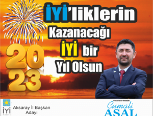 Asal’dan 2023 Yeni Yıl Mesajı