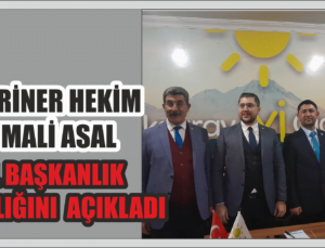 Asal İYİ Parti İl Başkanlık Adaylığını Açıkladı