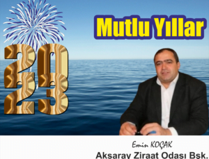 Emin Koçak’tan 2023 Yeni Yıl Mesajı