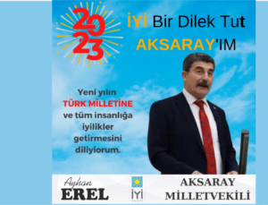 Erel’den 2023 Yeni Yıl Mesajı