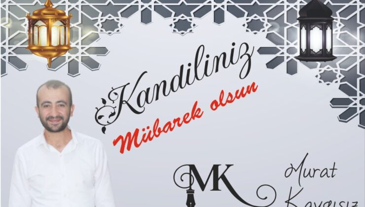 Kaygısız’dan Regaip Kandili Mesajı
