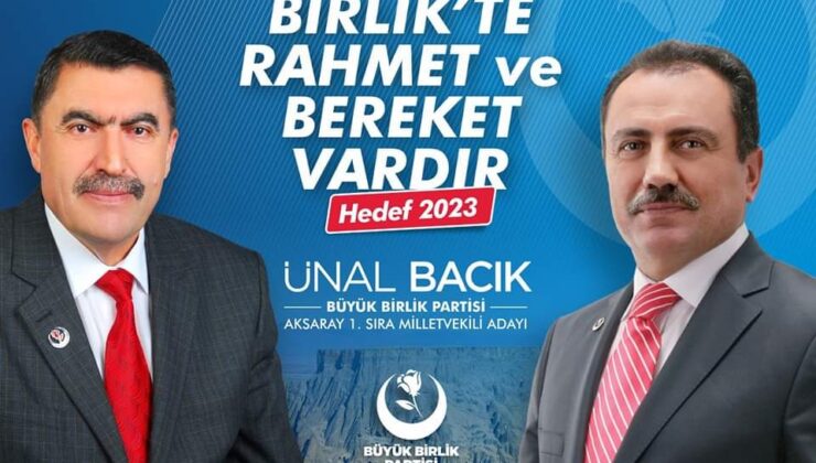 BBP Adayı Bacık Her Evden Bir Oy’a Talibim