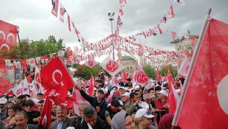 MHP’nin Mitingindeki Mesaj 1 Yetmez 2 Vekil Çıkaracağız