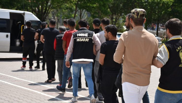 Aksaray Emniyetinden 20 Farklı Adrese Operasyon