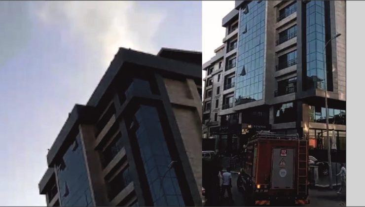 Aksaray’da Bir Otel’in Mutfağında Yangın Çıktı