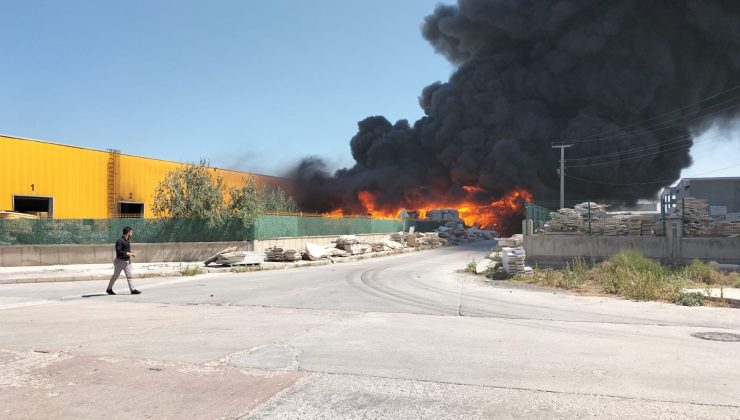 Aksaray OSB’de Bir Fabrikada Yangın