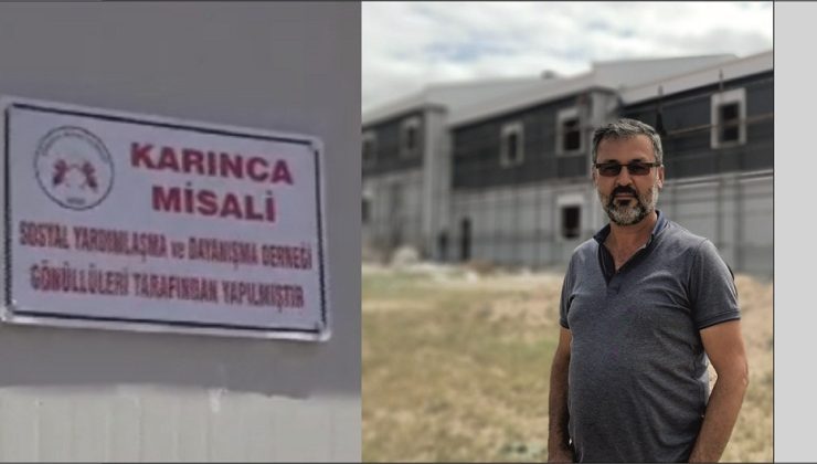 Aksaray’dan Hatay’a Okul Yapılıyor