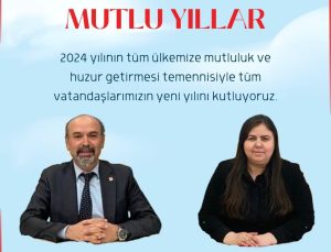 CHP’den 2024 Yeni Yıl Mesajı