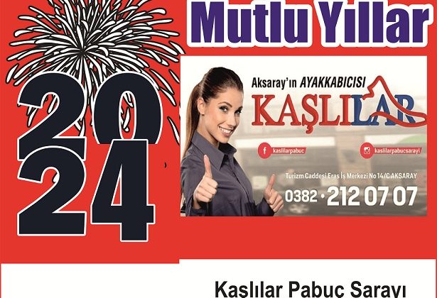 Kaşlılar Pabuç Sarayından 2024 Yeni Yıl Mesajı