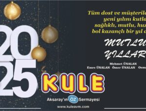 Kule Alışveriş Merkezlerinden 2025 Yeni Yıl Mesajı