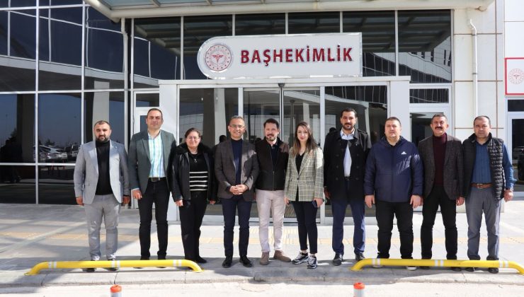 Karacaer, Devlet Hastanesi Personeli İle Buluştu